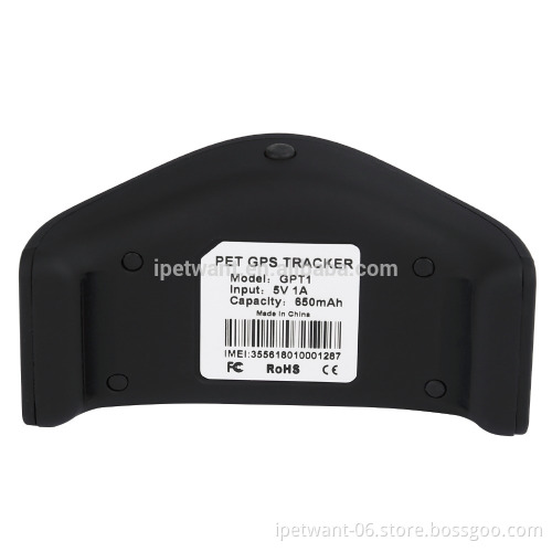2016 new gms gps tracker pet collar with pet training collar